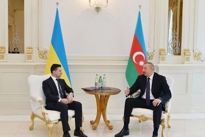 В Баку состоялась встреча президентов Азербайджана и Украины