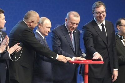 Путин и Эрдоган запустили &quot;Турецкий поток&quot;
