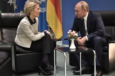 Путин и фон дер Ляйен обсудили транзит газа через Украину