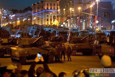 4 июня движение на дорогах в центре Москвы ограничат в связи с репетицией Парада Победы