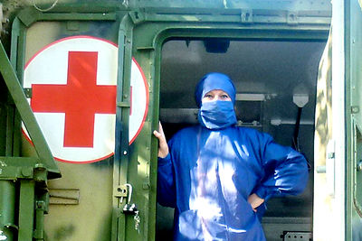 Военврачи помогли больным в труднодоступном селе в Дагестане