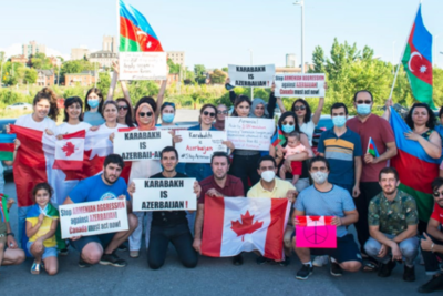 Азербайджанская община Оттавы провела акцию против захватнической политики Армении
