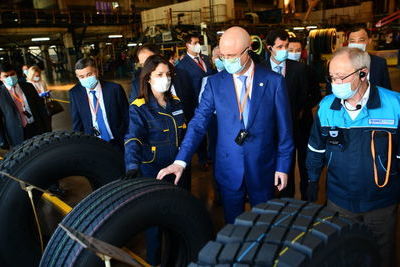 Казахстан запускает производство автошин