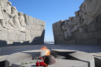 Памятник освободившим Ростовскую область донским и азербайджанским красноармейцам открыли на Самбеке 