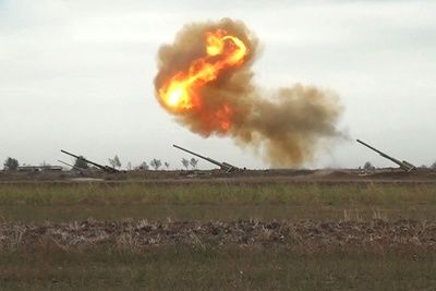 Азербайджанская армия уничтожила командно-налюдательный пункт и танк ВС Армении