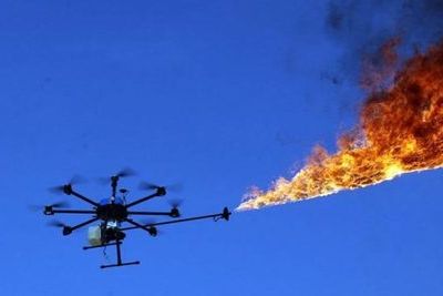 Россия работает над созданием дрона-огнеметчика