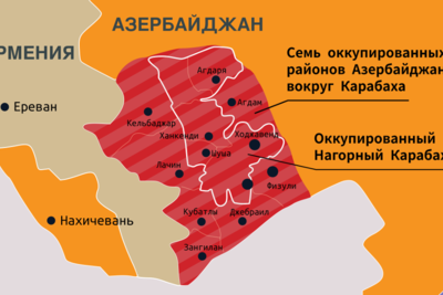 Минобороны Азербайджана: Армения обстреливает ракетами оккупированные земли АР