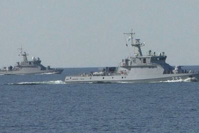 ВМС Казахстана провели учение в Каспийском море