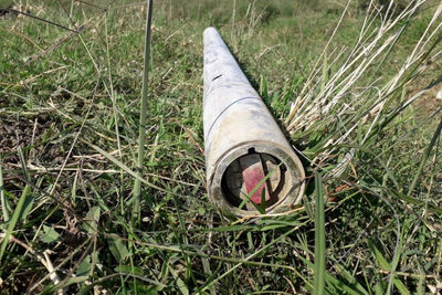 Фрагменты кассетного реактивного снаряда из РСЗО &quot;Смерч&quot; нашли в селе Геранбойского района
