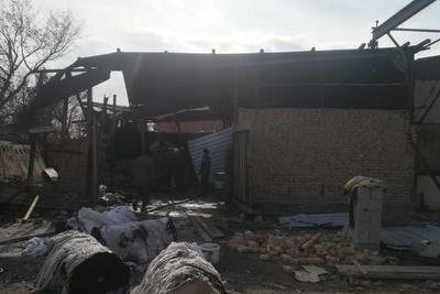 Взрыв котла разнес цех в казахстанской Чундже