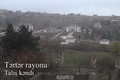 Освобожденное азербайджанское село Талыш возвращается к жизни (ВИДЕО)