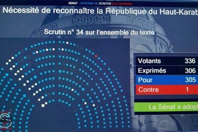 Сенат призвал правительство Франции признать &quot;независимость&quot; оккупационного режима т. н. &quot;НКР&quot;