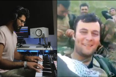 Музыкант сыграл аккомпанемент для ставшего шехидом азербайджанского воина (ВИДЕО)