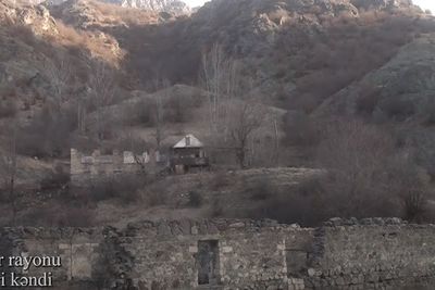 Вот как выглядит село Кендйери Кельбаджарского района (ВИДЕО)