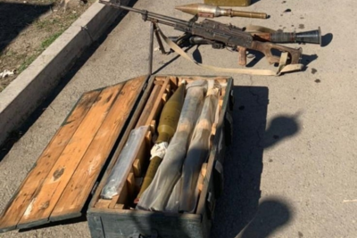 Азербайджанские полицейские нашли оружие и боеприпасы, оставленные оккупантами в Зангилане и Агдаме (ФОТО/ВИДЕО)