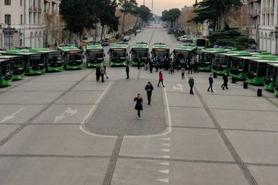 На городские маршруты в шести городах Грузии выйдут новые автобусы