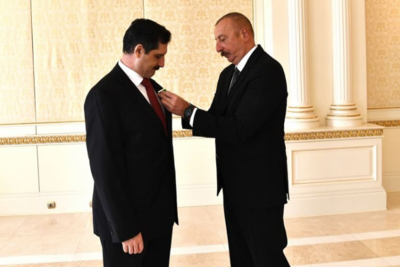 Ильхам Алиев наградил посла Турции в Азербайджане орденом &quot;Достлуг&quot;
