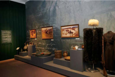 В музее Льва Толстого в Чечне открылась новая постоянная экспозиция 