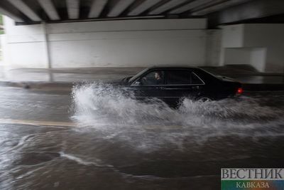 Тбилиси затопил ночной дождь
