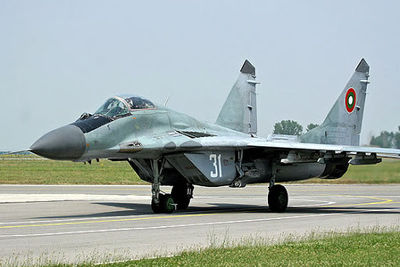 В Черном море потерпел крушение МиГ-29 ВВС Болгарии - СМИ
