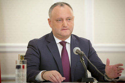Додон рассказал о возможных протестах в Молдавии осенью