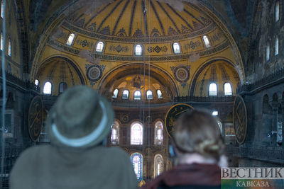 РПЦ: осмотр христианских мозаик в Святой Софии практически невозможен