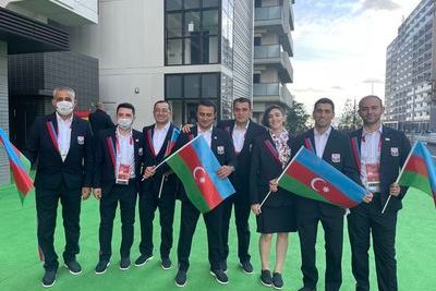 Азербайджанская делегация приняла участие в параде спортсменов на Олимпиаде в Токио