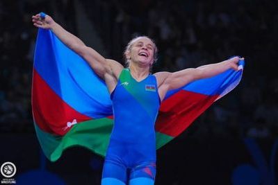 Борец-вольник Мария Стадник принесла Азербайджану бронзу на Олимпиаде в Токио