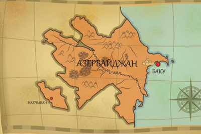 Самый популярный в мире мультсериал &quot;Маша и медведь&quot; выпустил серию об Азербайджане (ВИДЕО)