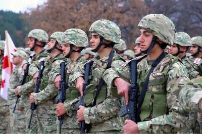 В Грузии завершились курсы горной подготовки военных 