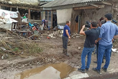 Последствия непогоды вынудили власти ввести режим ЧС в Левашинском районе