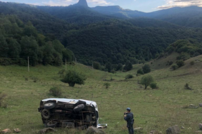 Пожилой водитель попал в реанимацию после ДТП в Карачаево-Черкесии