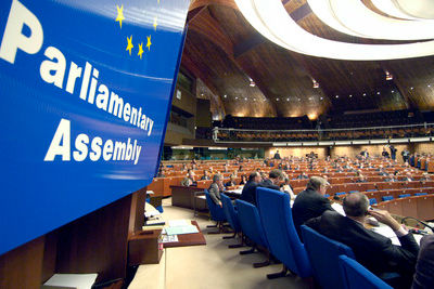Российскую делегацию в ПАСЕ заперли в Страсбурге