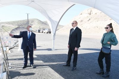 Ильхам Алиев и Мехрибан Алиева посетили Губадлы