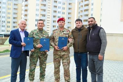 Семьи шехидов и инвалидов войны получили еще 50 квартир в Азербайджане (ФОТО)