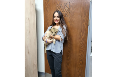 Учредитель и руководитель IDEA навестила новорожденного львенка в Бакинском зоопарке