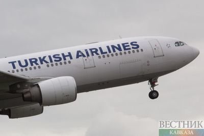 Самолет турецкой авиакомпании не смог сесть в Батуми из-за сильного ветра