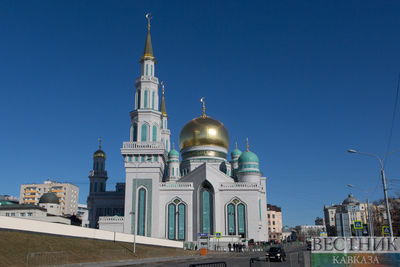 Фотосессия блогерши на фоне мечети в Москве вызвала скандал