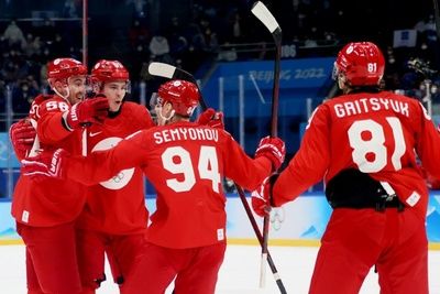 Первый матч на Олимпиаде стал победным для российских хоккеистов