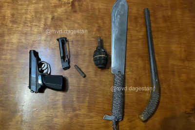 Опасное хобби: житель Дагестана делал боевые пистолеты у себя дома