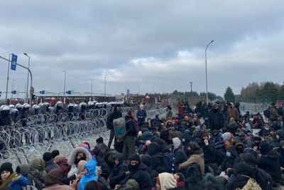 Минск закрыл лагерь беженцев на границе с Польшей