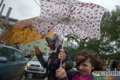 Крымчан ждут сильные дожди и грозы