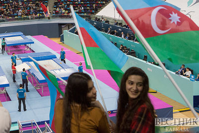 Гимнасты из Азербайджана завоевали семь медалей на международном турнире в Чехии