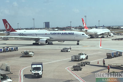 Turkish Airlines отменила полеты в Сочи, Екатеринбург и Ростов-на-Дону до 30 июня
