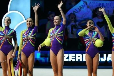 Команда Азербайджана взяла &quot;бронзу&quot; в многоборье на чемпионате Европы по художественной гимнастике