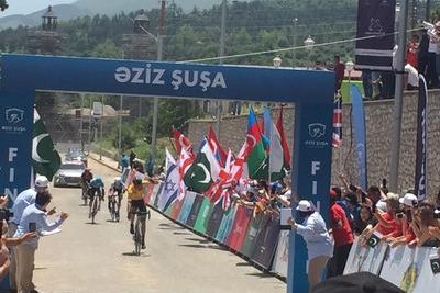 Победителя международной велогонки выявили в Шуше