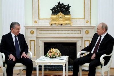 Путин поздравил Узбекистан с Днем независимости