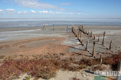 Соленое озеро Урмия в Иране близко к исчезновению