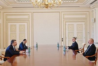 Ильхам Алиев провел переговоры с главой Минздрава Турции