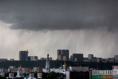 Обильные осадки охватят Москву ближе к полуночи